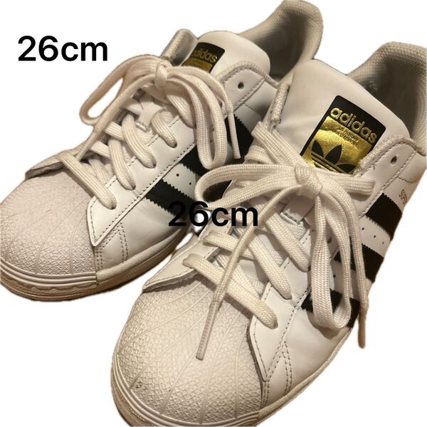 アディダス スニーカー adidas SUPERSUTAR スーパースター 26cm