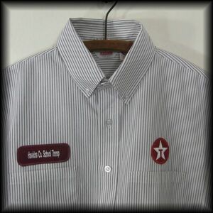 UNITOG Work Shirt TEXACO テキサコ ワークシャツ　Sz M-LS 15-151/2 No 6