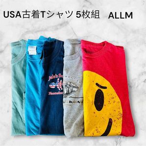 USA古着Tシャツ5枚組 ALLM
