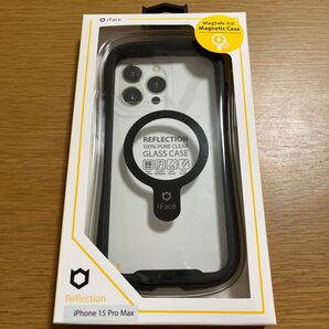新品未使用 iFace magsafe 黒 iPhone15ProMax