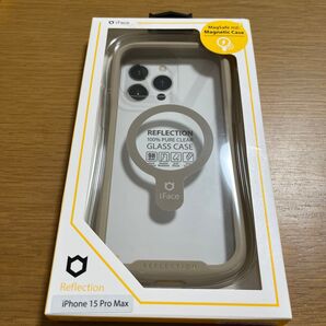 iFace Reflection iPhone 15 Pro Max ケース ベージュ 未使用