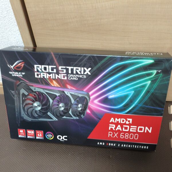 asus rog rx6800 16gb oc グラフィックボード
