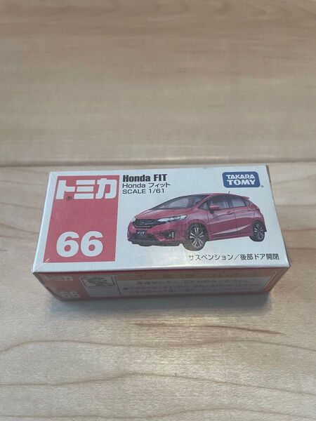 No.66 タカラトミー トミカ ホンダ フィット Honda fit
