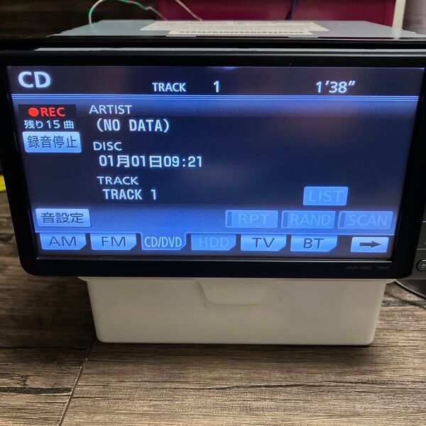 トヨタ 純正ナビ NHZN-W60G Bluetooth DVD フルセグ