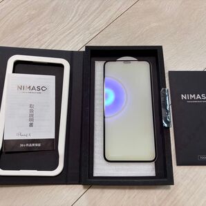 iPhone X フィルム nimaso
