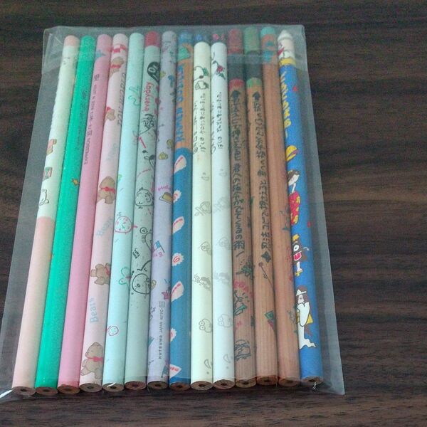 鉛筆 まとめ売り レトロ 14本セット 昭和 ファンシー 文房具 筆記用具 懐かしい