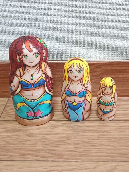座・ガールズマトリョーシカ 踊り子風