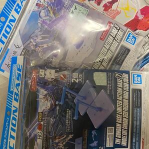 ガンダムベース限定 アクションベース 3点 (SEED 水星の魔女 シャア)
