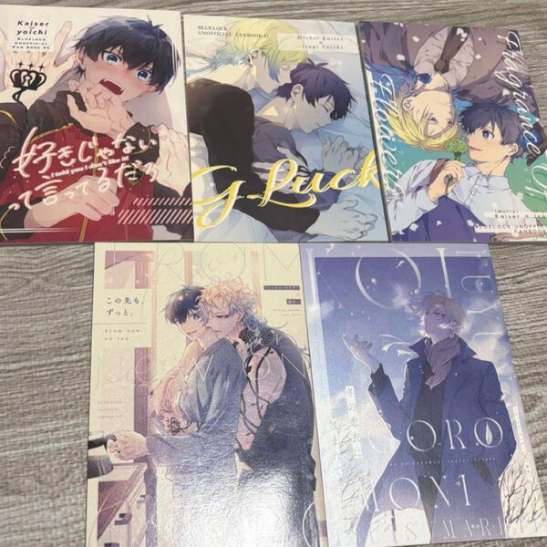 ブルーロック 同人誌 カイ潔 まとめ売り