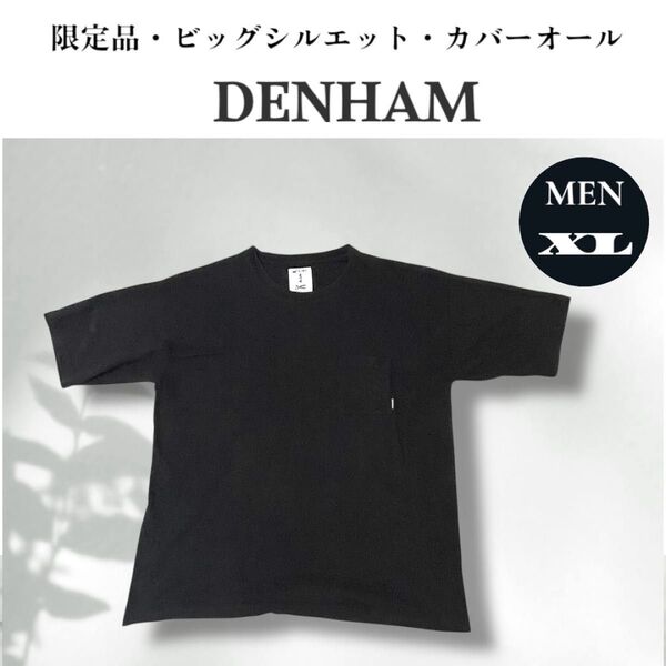 DENHAM デンハム×森伊蔵酒造 限定コラボ Tシャツ XL ブラック