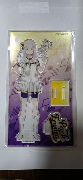 Re:ゼロから始める異世界生活×阪神タイガースコラボ エミリア アクリルスタンド