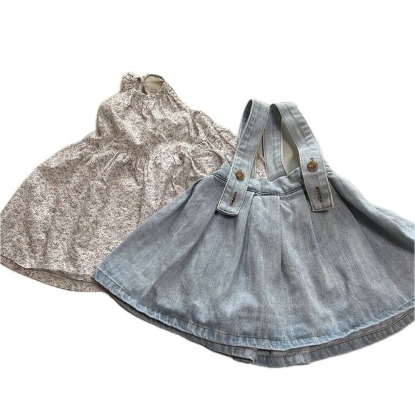 aladin kids ワンピース、スカート 2点セット
