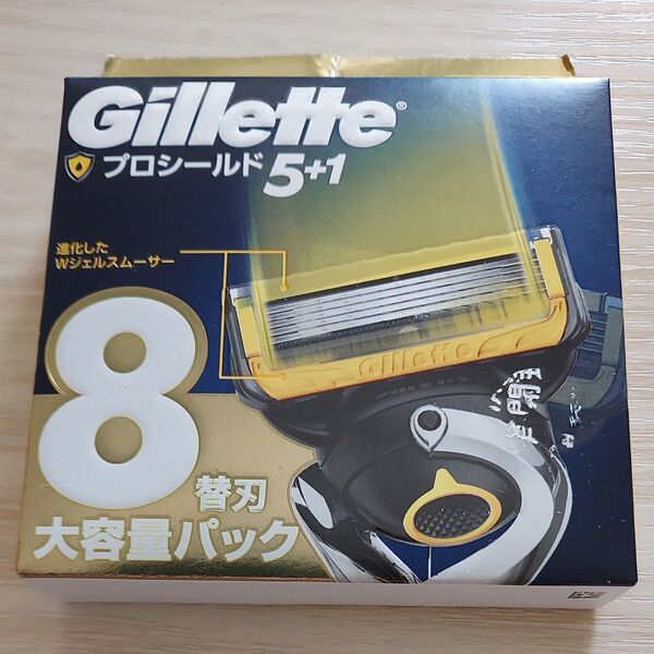 ジレット プロシールド 5枚刃 替刃 8個入 × 1セット プロシールド ジレット 替刃 Gillette 髭剃り ジレット5