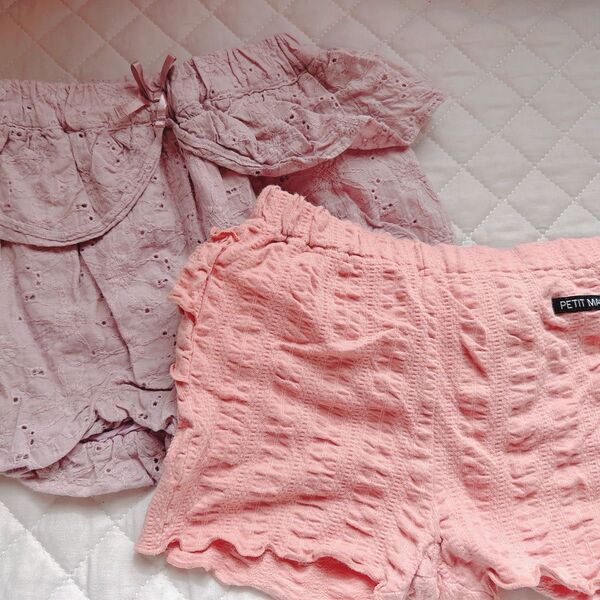 プティマイン futafuta ショートパンツセット 100センチ