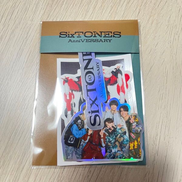 匿名配送 ストーンズ SixTONES AnniVERSARY ステッカーセット