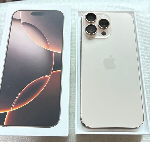 Apple iPhone 16 Pro Max 256GB デザートチタニウム SIMフリー
