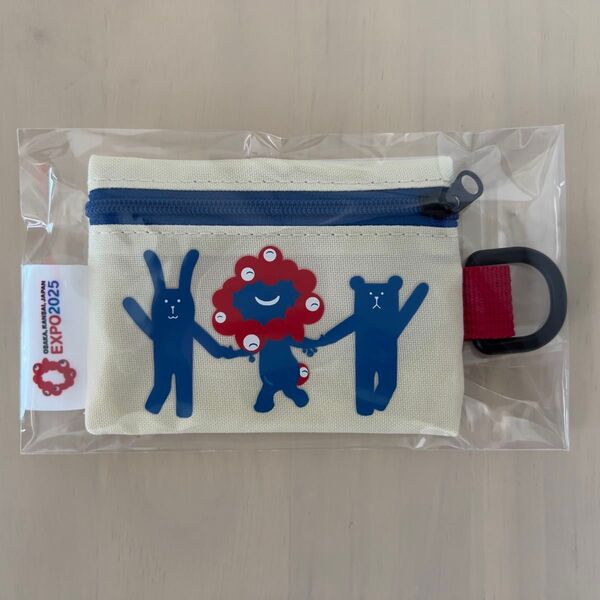 出品本日までEXPO2025 ミャクミャク(CRAFTHOLIC)ポーチ RAB&SLOTH ミニポーチ アクビ コラボ