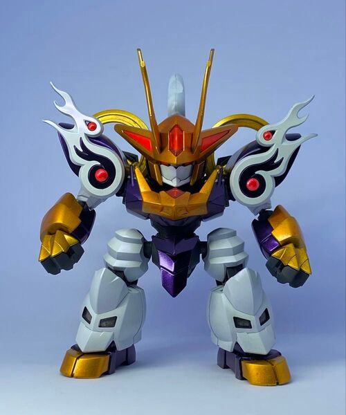 魔神創造伝ワタル 麒麟丸 全塗装 完成品 バンダイ プラモデル