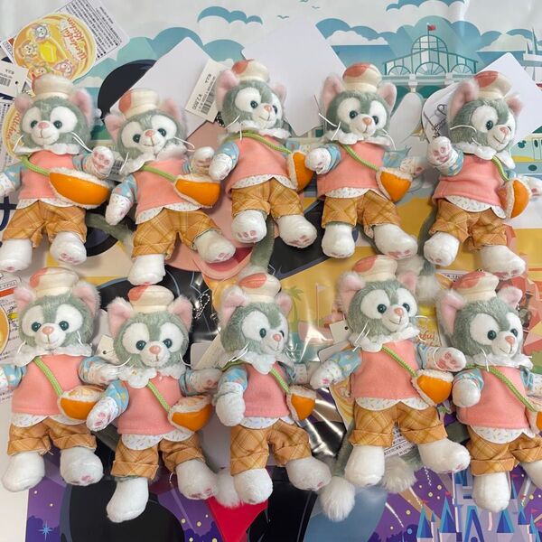 東京ディズニーリゾート ジェラトーニ ワンダフルキッチン ぬいぐるみバッジ 10個セット