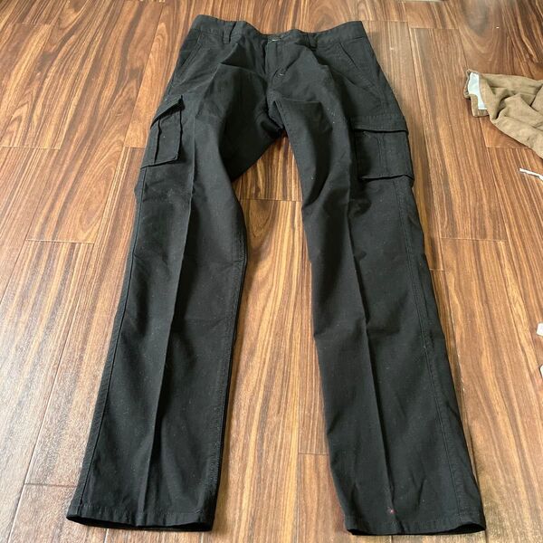 無印良品カーゴパンツ ブラックウエスト61