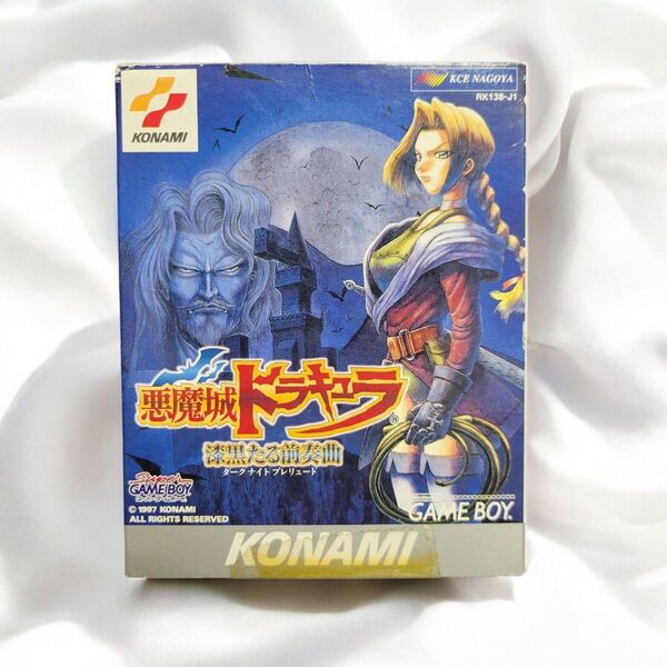 【ソフト極美品】悪魔城ドラキュラ 漆黒たる前奏曲 ダークナイトプレリュード ゲームボーイ スーパーゲームボーイ コナミ
