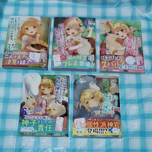 双子の姉が神子として引き取られて、私は捨てられたけど多分私が神子である。 3~7のセット