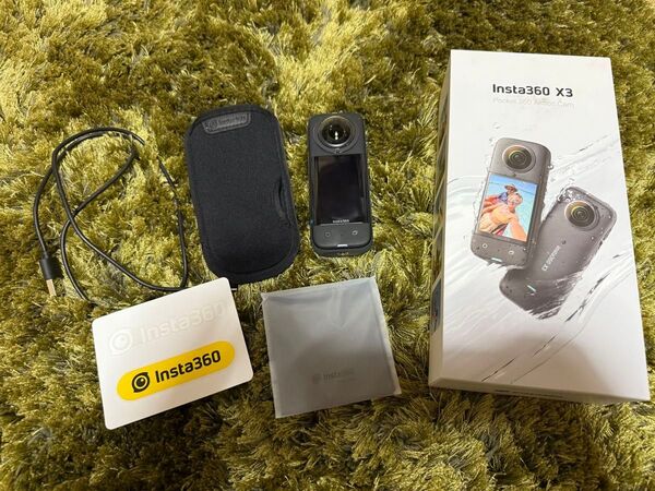 Insta360 X3 360度アクションカメラ 本体