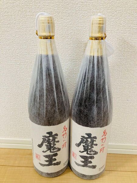 芋焼酎 白玉醸造 魔王 25度 1.8L × 2本 瓶詰2025.04.11