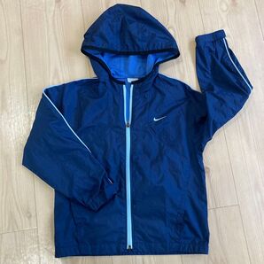NIKE キッズ ウインドブレーカー ネイビー 130 美品