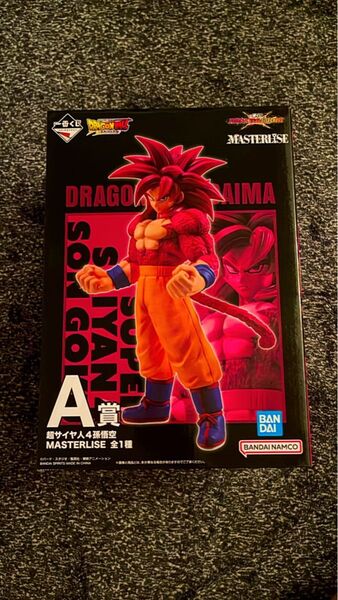 一番くじ ドラゴンボール VSオムニバスCROSS A賞 超サイヤ人4孫悟空