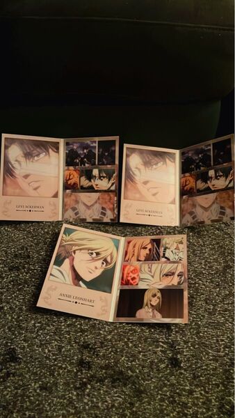 一番くじ 進撃の巨人~地鳴らし~G賞 メモリアルカード~結末~3冊