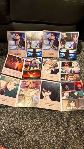 一番くじ 進撃の巨人~地鳴らし~F賞 メモリアルカード~最後の戦い~6冊