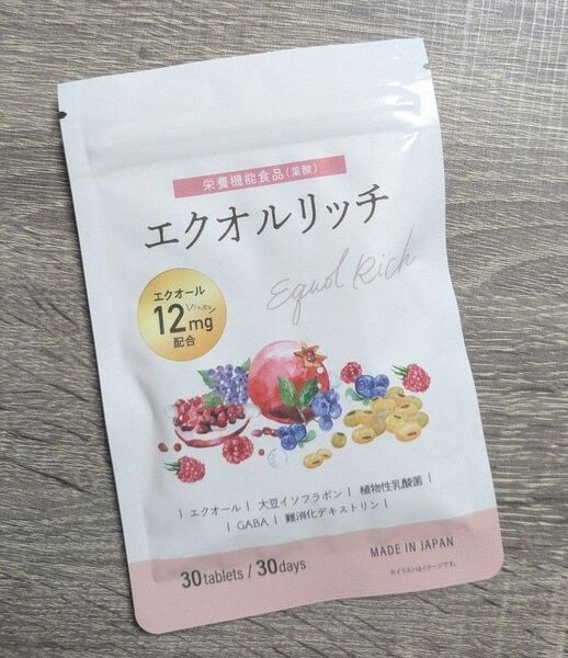 エクオルリッチ エクオール 12mg 30日分