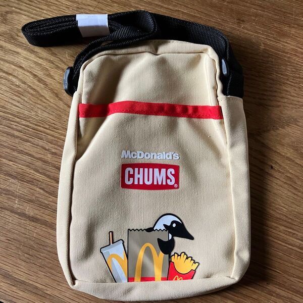 マクドナルド×CHUMS ショルダーバッグ ベージュ 新品未使用