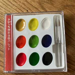 クレタケ 顔彩 9色パレット
