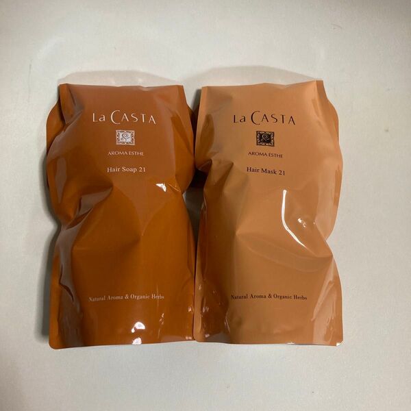 La CASTA AROMA ESTHE ヘアソープ21&ヘアマスク21 2個セット