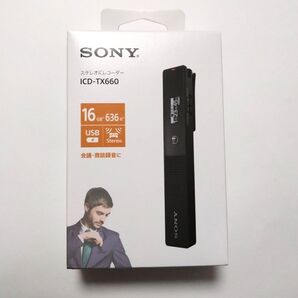 SONY ステレオICレコーダー ICD-TX660 ブラック