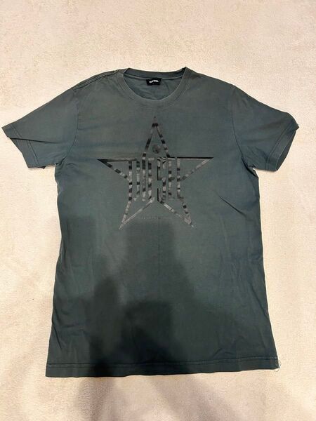DIESEL グリーン Tシャツ M