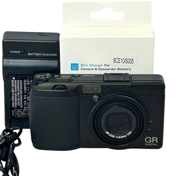 美品 RICOH リコー GR DIGITAL 初代 コンパクトデジタルカメラ ブラック シャッター回数319