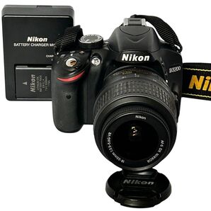 美品 Nikon デジタル一眼レフカメラ D3200 AF-S NIKKOR 18-55mm シャッター回数6577