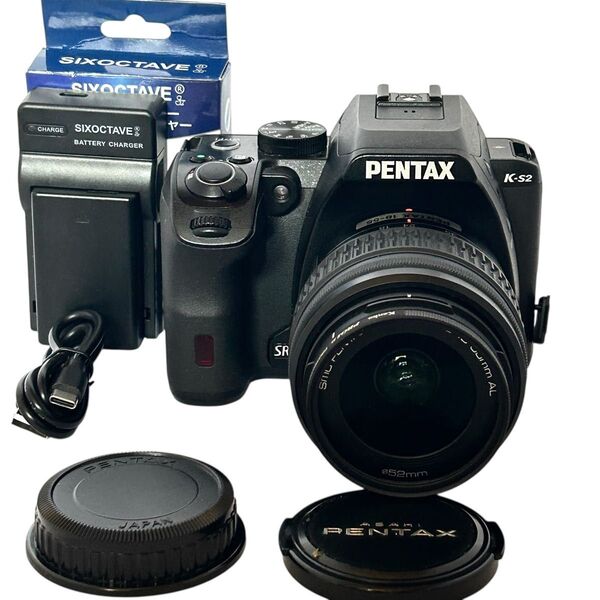 PENTAX ペンタックス デジタル一眼レフカメラ K-S2 レンズキット 18-55mm シャッター回数5000回