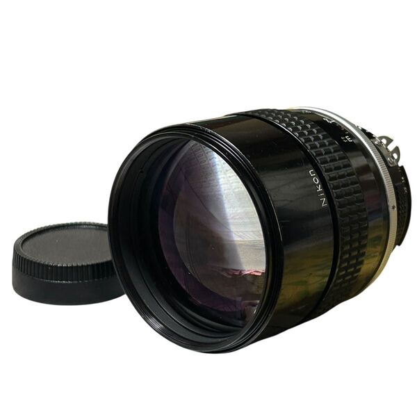 美品 動作快調 Nikon ニコン Ai-S Nikkor 135mm F2 マニュアルレンズ オールドレンズ