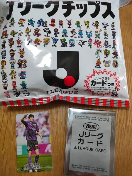 復刻 Jリーグチップス 京都サンガFC 鈴木義宜選手 限定 カード サッカー