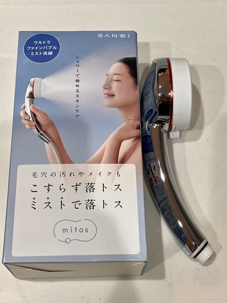 ◆美品◆ SANEI サンエイ シャワーヘッド mitos ウルトラファインバブル ミストあり 約6100万個/mL