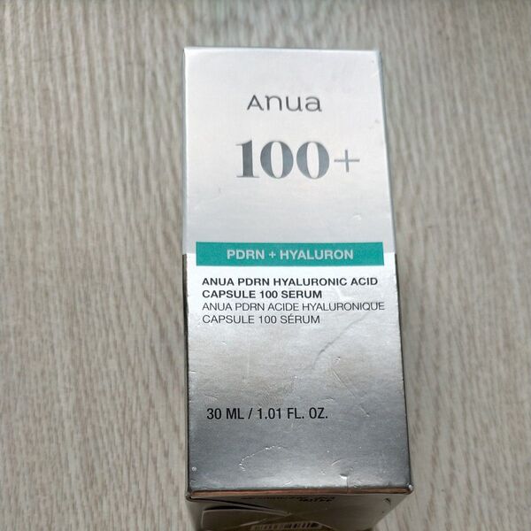 anua PDRNヒアルロン酸カプセル100 セラム 30ml [美容液 水分量アップ コラーゲン エイジングケア ハリ艶 ツヤ