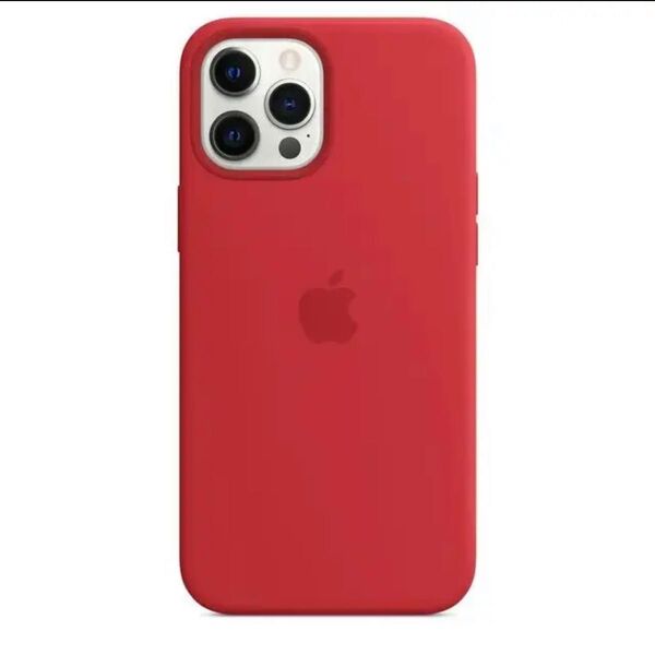 【新品未使用】iPhone13 シリコンケース 赤 レッド