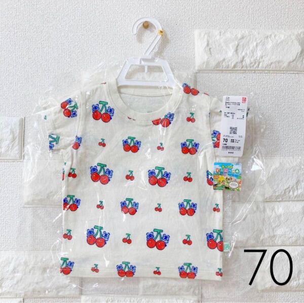 UNIQLO あつまれ どうぶつの森 UT グラフィックTシャツ(半袖)70
