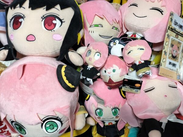 スパイファミリー アーニャ ヨル ぬいぐるみ まとめ売り 寝そべりぬいぐるみ SPY family