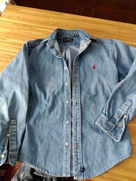 POLO JEANS COMPANY RALPH LAUREN デニムシャツxs