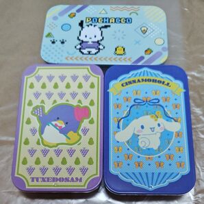 サンリオ缶ラムネ スライド缶3つまとめ